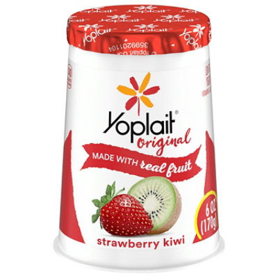 Yoplait Original Yogurt Low Fat Srawberry Kiwi - 6 Oz - Image 3