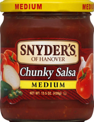 Snyders Of Hanover Salsa Chunky Medium Jar - 15.5 Oz - Image 2