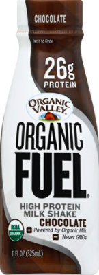 Organic Valley Fuel Protein Shake Organic Chocolate - 11 Fl. Oz. - Image 2
