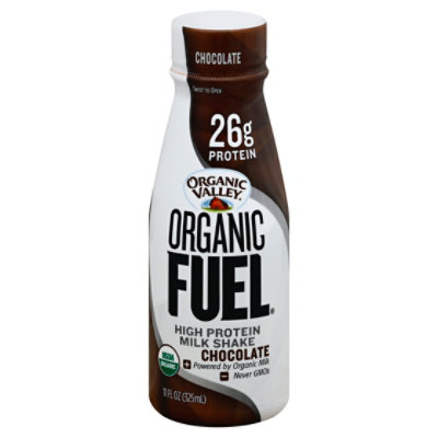 Organic Valley Fuel Protein Shake Organic Chocolate 11 Fl. Oz. Haggen