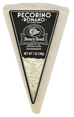 Boar's Head Cheese Pecorino Romano Wheel - 0.50 Lb