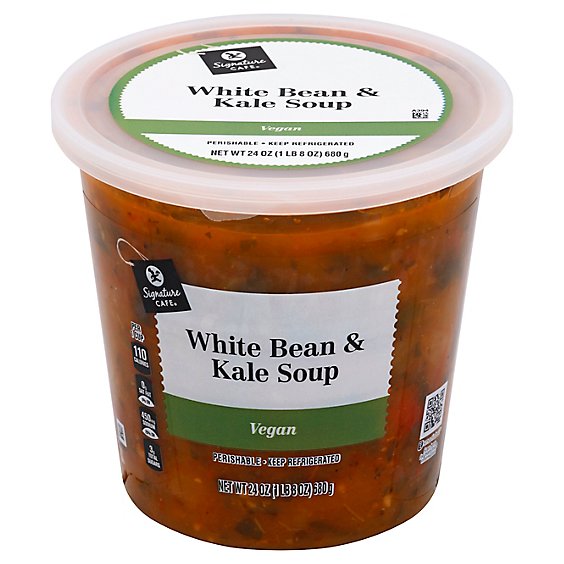 Signature Cafe White Bean & Kale Soup - 24 Oz