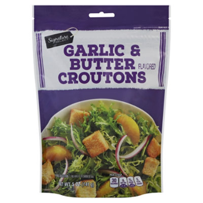 Signature SELECT Croutons Garlic & Butter - 5 Oz