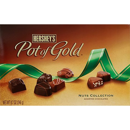 HERSHEYS Pot Of Gold Nut Assorted Box Chocolate - 8.7 Oz - Image 2