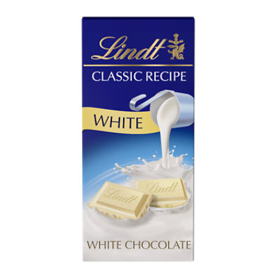 Lindt CLASSIC RECIPE White Chocolate Candy Bar - 4.4 Oz - Image 1