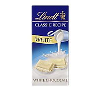 Lindt Classic Recipe Chocolate Bar White Chocolate - 4.4 Oz