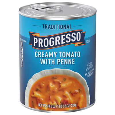 Progresso Traditional Soup Creamy Tomato with Penne - 18.5 Oz