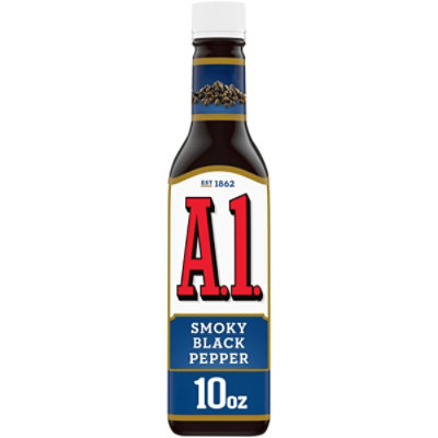 A.1. Smoky Black Pepper Sauce - 10 Oz - Image 1