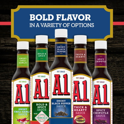 A.1. Smoky Black Pepper Sauce - 10 Oz - Image 5