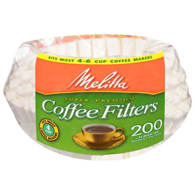 Melitta Coffee Filters Basket Junior - 200 Count