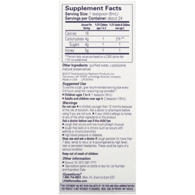 Lttl Clds Hny Cgh Syrp - Each - Image 5