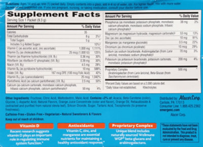 Emergen-C Immune Plus Super Orange Dietary Supplement - 30 Count - Image 5