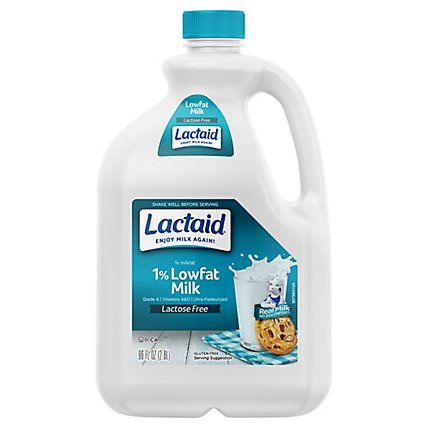 Lactaid 1% Lowfat Milk - 96 Oz - Image 2
