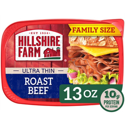 Hillshire Farm Thin Sliced Roast Beef Deli Lunch Meat - 13 Oz