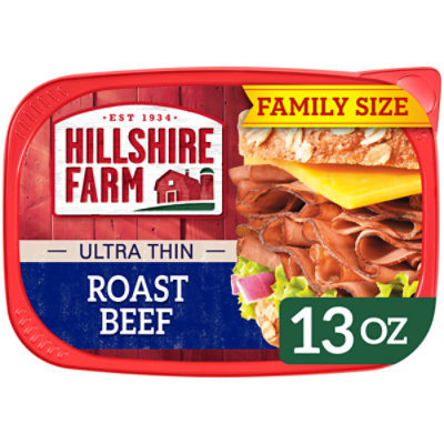 Hillshire Farm Thin Sliced Roast Beef Deli Lunch Meat - 13 Oz - Image 1