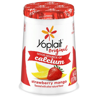 Yoplait Original Yogurt Low Fat Strawberry Mango - 6 Oz