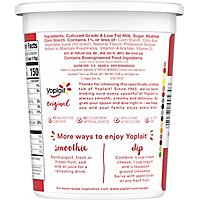Yoplait Original Yogurt Low Fat Smooth Style Strawberry Flavored - 2 Lb - Image 4