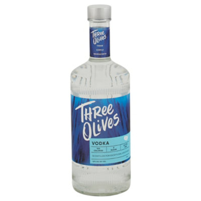 Three Olives Vodka 80 Proof - 1.75 Liter - shaws