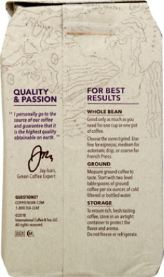 The Coffee Bean & Tea Leaf Coffee Ground Medium Roast Breakfast Blend - 12 Oz - Image 6