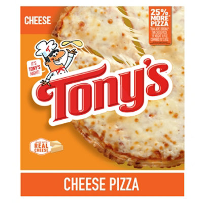 Tonys Pizzeria Pizza Cheese Frozen - 18.9 Oz - Image 1