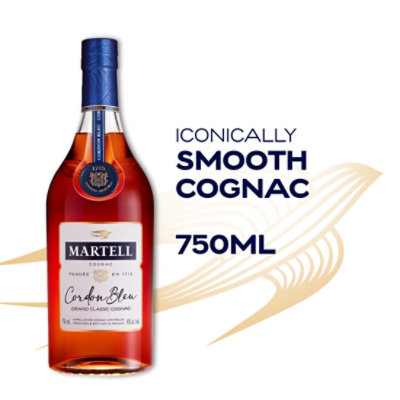 Martell Cognac Cordon Bleu 80 Proof - 750 Ml (limited quantities