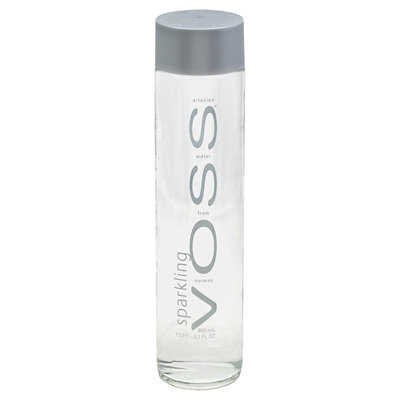 Voss Artesian Water Sparkling Glass Bottle - 800 Ml - Image 3