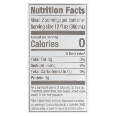 Voss Artesian Water Sparkling Glass Bottle - 800 Ml - Image 3