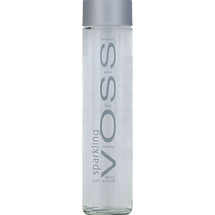 Voss Artesian Water Sparkling- 27.1 Fl. Oz. - Image 1