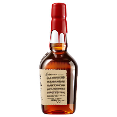 Makers Mark Kentucky Straight Bourbon Whisky 90 Proof - 1 Liter - Image 4