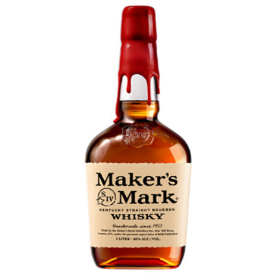Makers Mark Kentucky Straight Bourbon Whisky 90 Proof - 1 Liter - Image 3