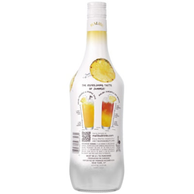 Malibu Rum Caribbean Pineapple Flavor 42 Proof - 750 Ml - Image 5