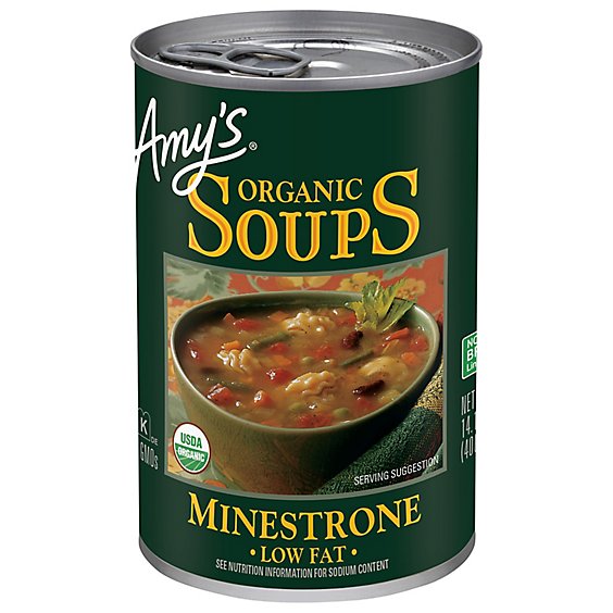 Amy's Minestrone Soup - 14.1 Oz