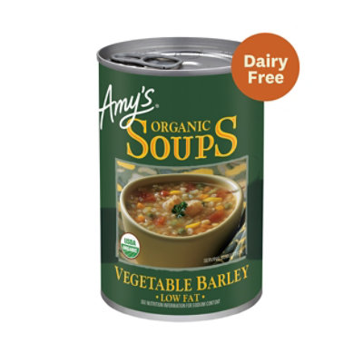 Amy's Vegetable Barley Soup - 14.1 Oz