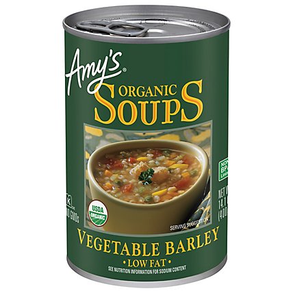 Amy's Vegetable Barley Soup - 14.1 Oz - Image 1