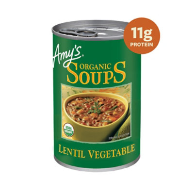 Amy's Lentil Vegetable Soup - 14.5 Oz