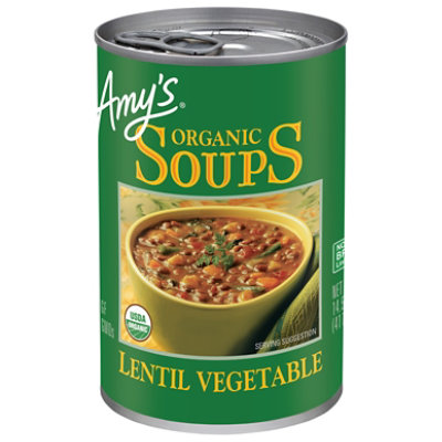 Amy's Lentil Vegetable Soup - 14.5 Oz - Image 3