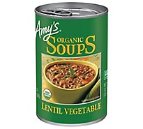 Amys Soups Organic Lentil Vegetable - 14.5 Oz