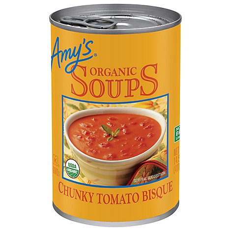 Amys Soups Organic Chunky Tomato Bisque - 14.5 Oz