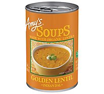 Amys Organic Soups Indian Dal Golden Lentil - 14.4 Oz