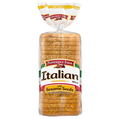 Pepperidge Farm Italian Italian with Sesame Seeds Bread - 20 Oz - Image 2