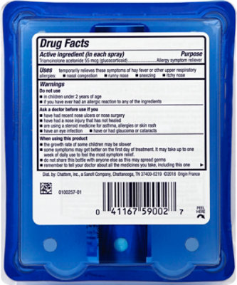 Nasacort Childrens Allergy 60 Spray - .37 Fl. Oz. - Image 3