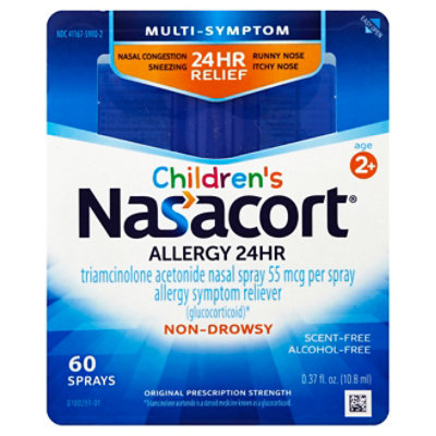  Nasacort Childrens Allergy 60 Spray - .37 Fl. Oz. 