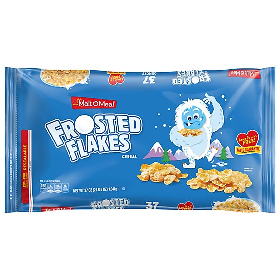 Malt-O-Meal Cereal Frosted Flakes Super Size - 37 Oz