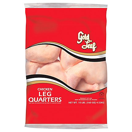 Gold Leaf Chicken Leg Quarters Bag - 10 Lb - Image 2