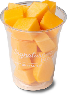 Fresh Cut Cantaloupe Cup - 8 Oz