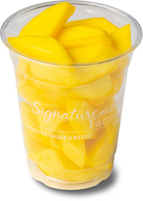 Fresh Cut Mango Cup - 8 Oz - Image 1