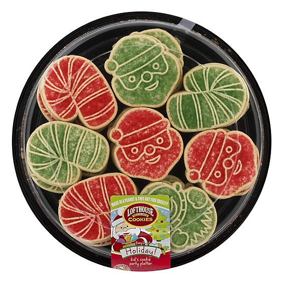 Bakery Cookie Party Platter Kids Holiday - Each