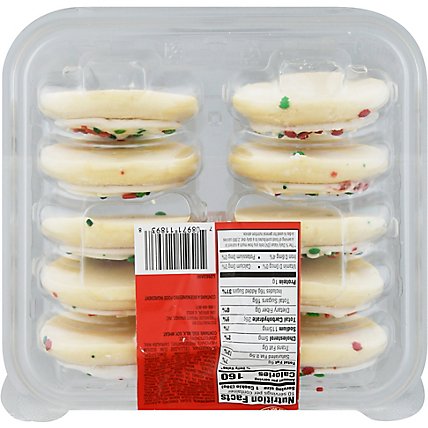 Bakery Cookies Frosted Sugar White Holiday - 13.5 Oz - Image 6