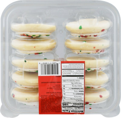 Bakery Cookies Frosted Sugar White Holiday - 13.5 Oz - Image 6