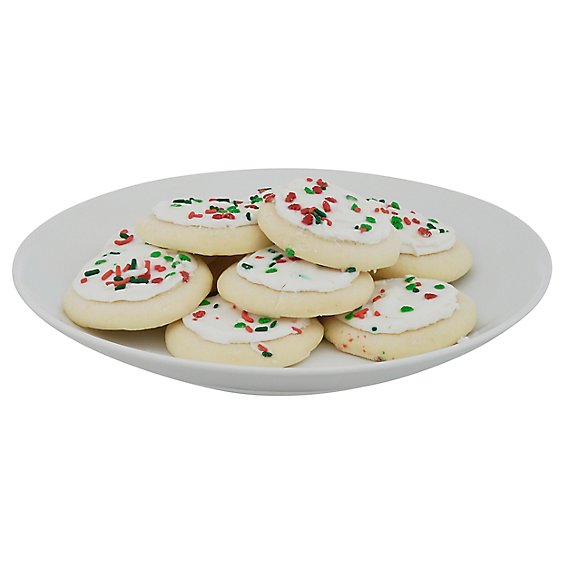 Bakery Cookies Frosted Sugar White Holiday - 13.5 Oz
